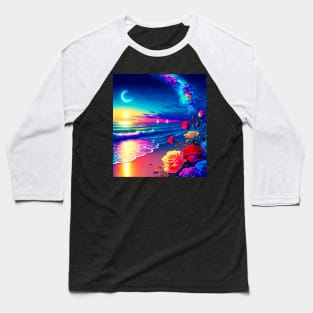 Sailing to Sunset Baseball T-Shirt